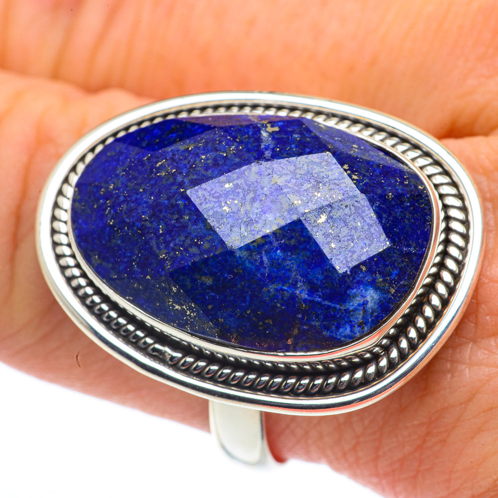 Lapis Lazuli Rings handcrafted by Anasilvercos - RING62656