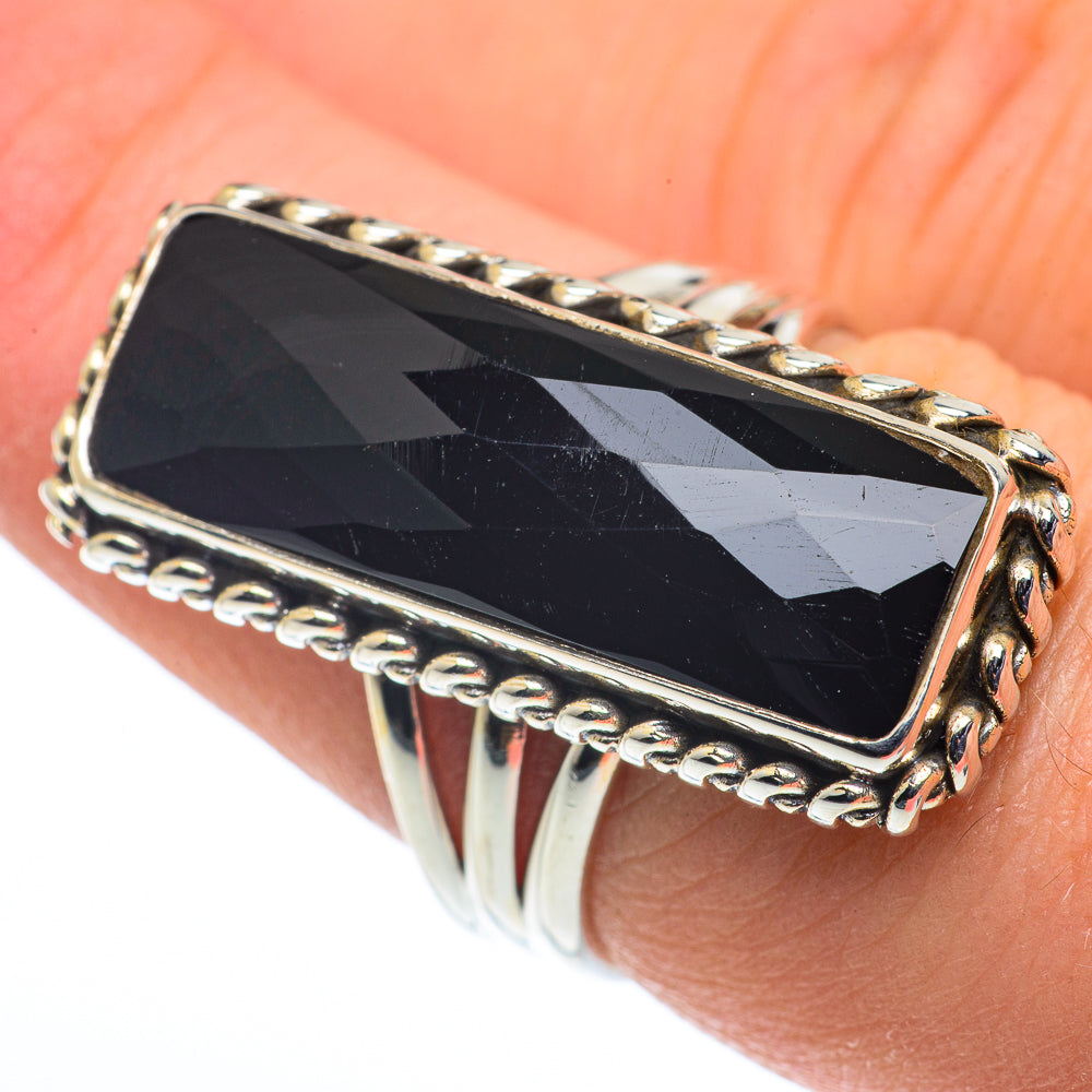 Black Onyx Rings handcrafted by Anasilvercos - RING62670