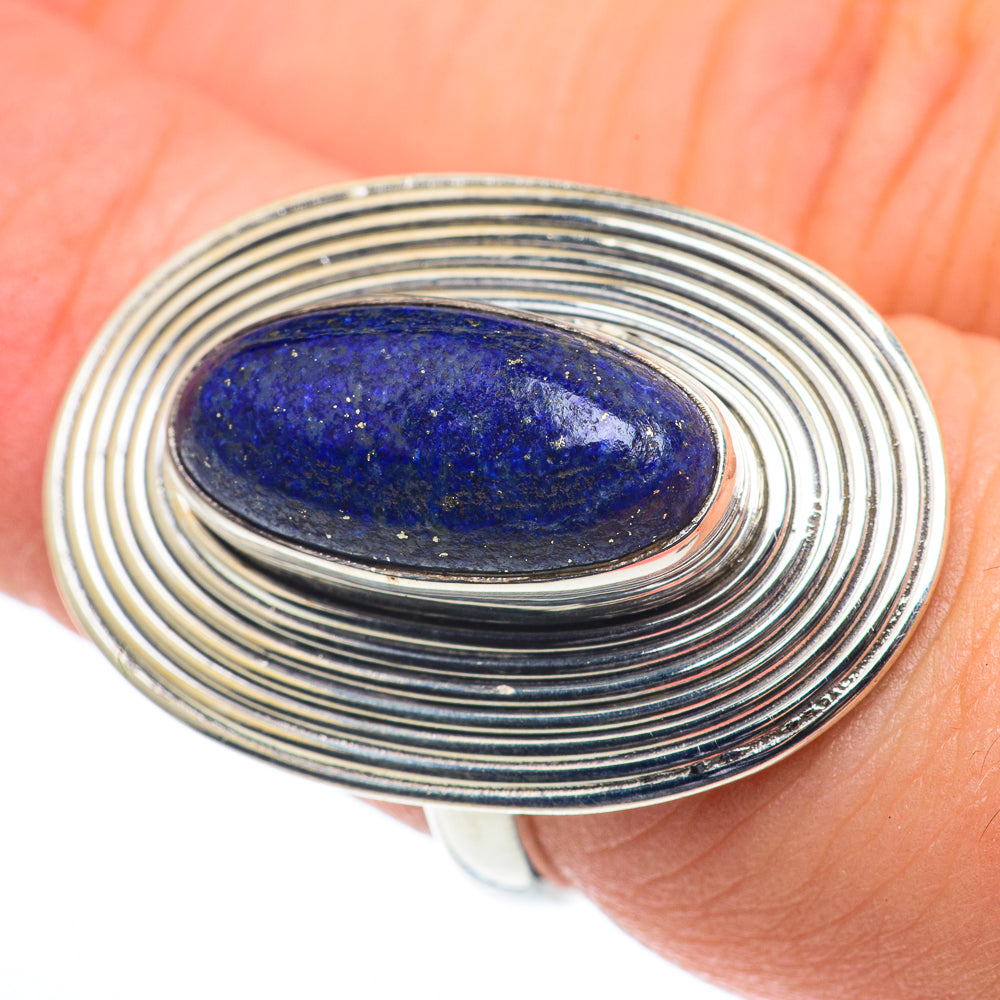 Lapis Lazuli Rings handcrafted by Anasilvercos - RING62682