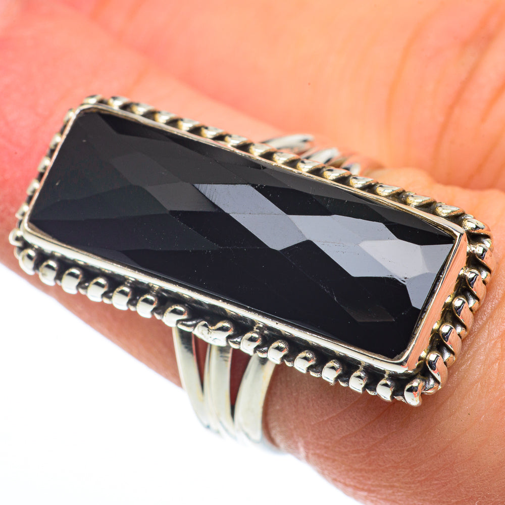 Black Onyx Rings handcrafted by Anasilvercos - RING62693