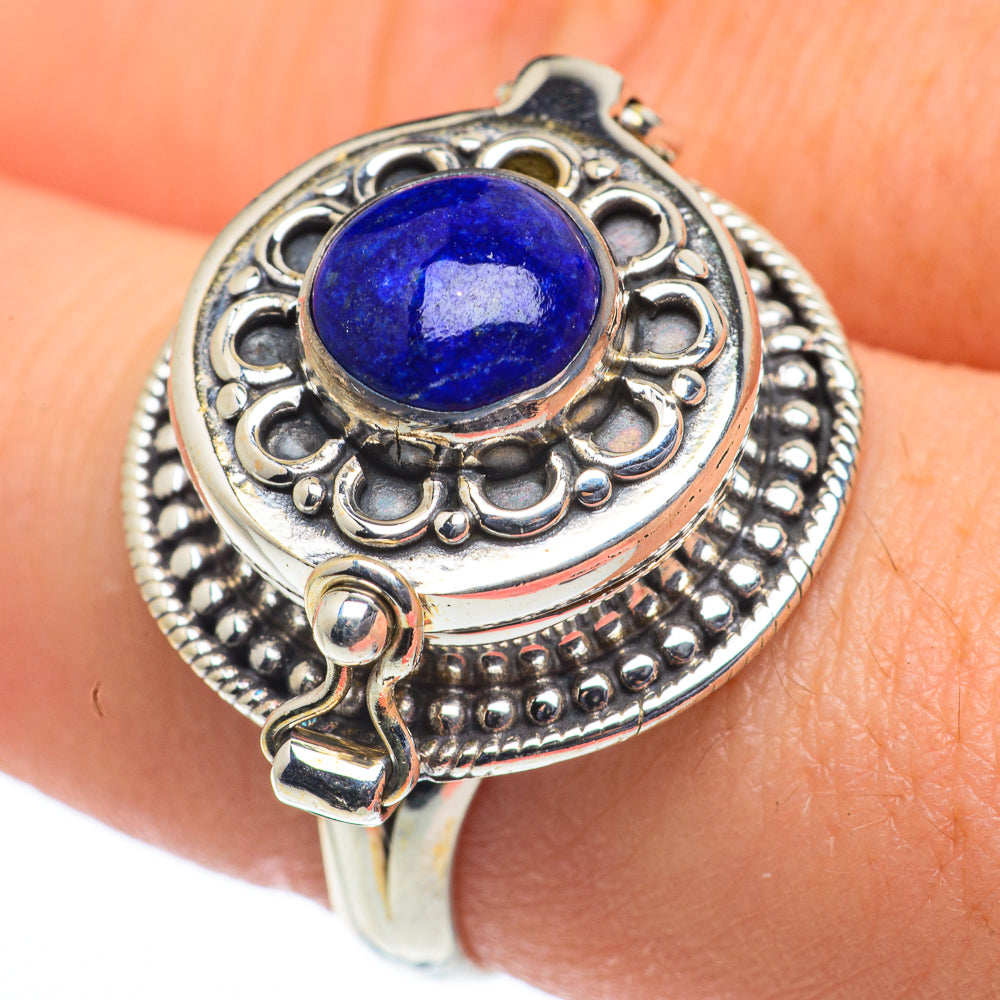 Lapis Lazuli Rings handcrafted by Anasilvercos - RING62700