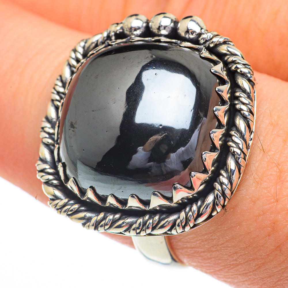 Hematite Rings handcrafted by Anasilvercos - RING62783
