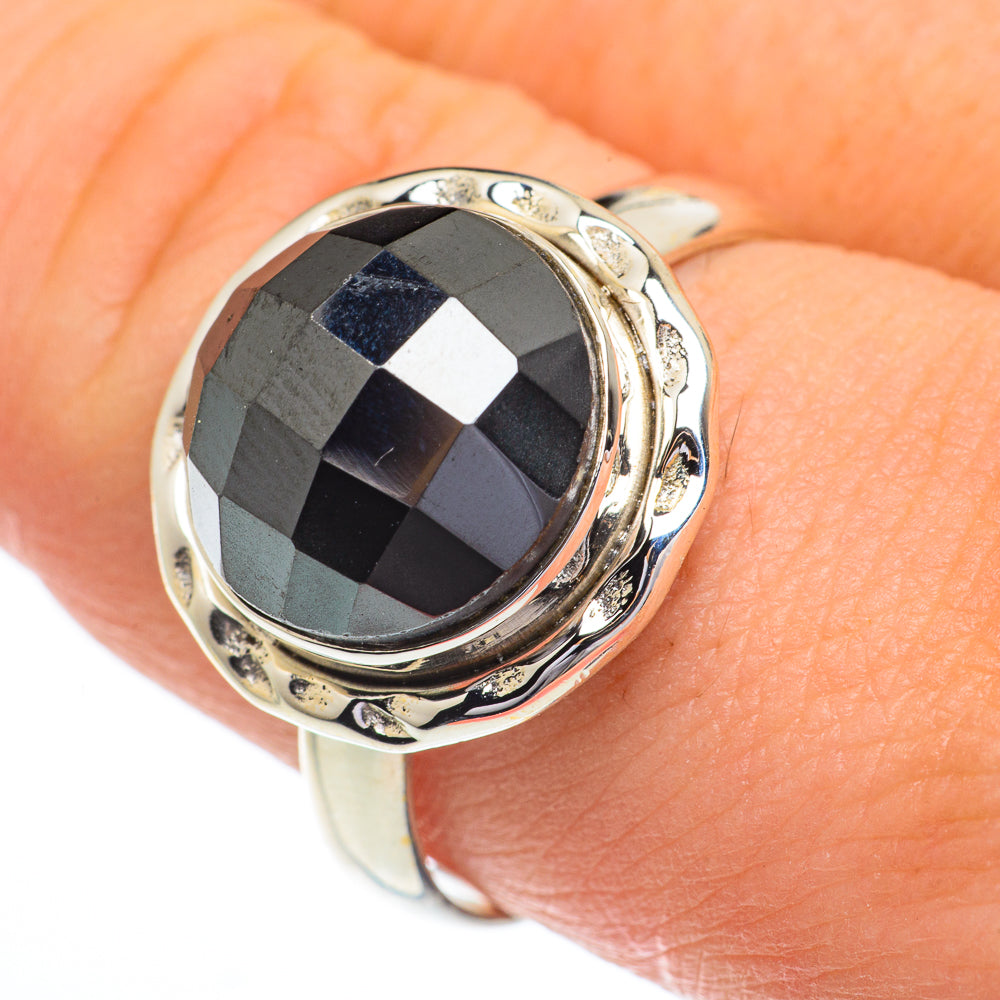 Hematite Rings handcrafted by Anasilvercos - RING62784