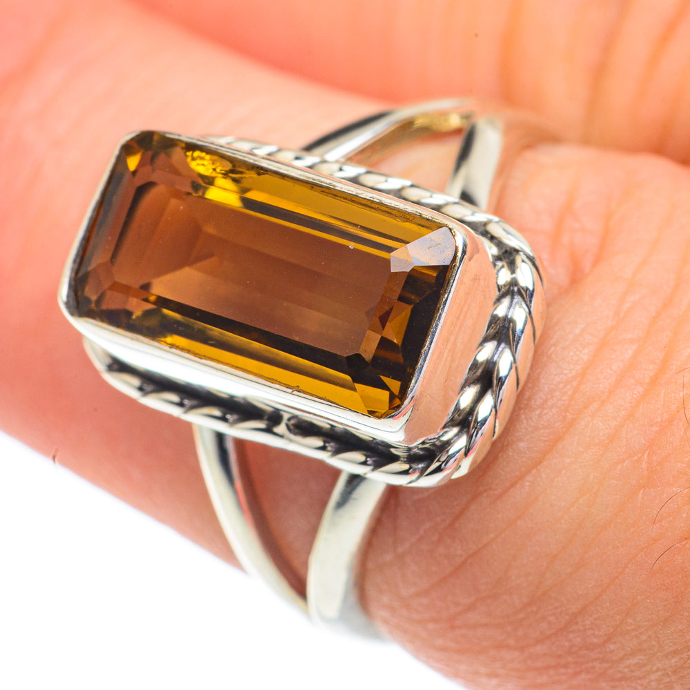 Citrine Rings handcrafted by Anasilvercos - RING62800