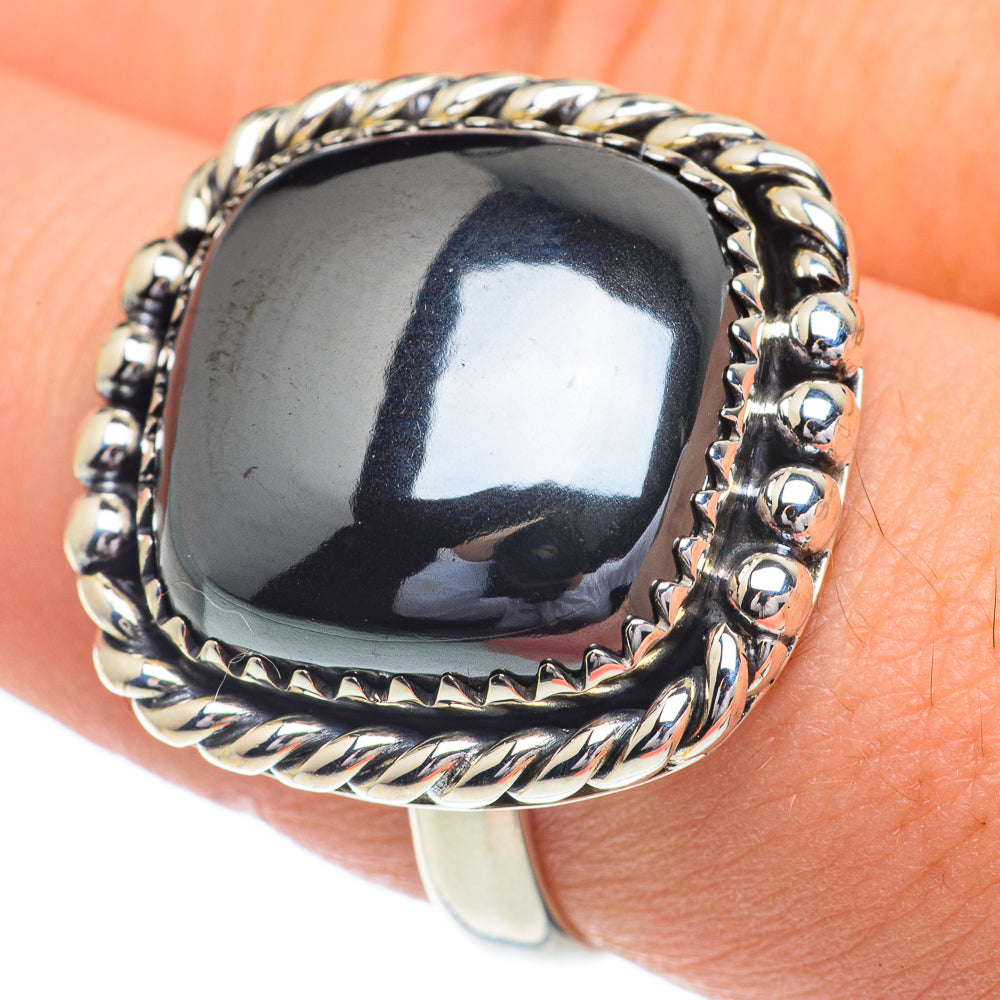 Hematite Rings handcrafted by Anasilvercos - RING62817