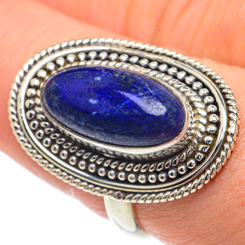 Lapis Lazuli Rings handcrafted by Anasilvercos - RING62827