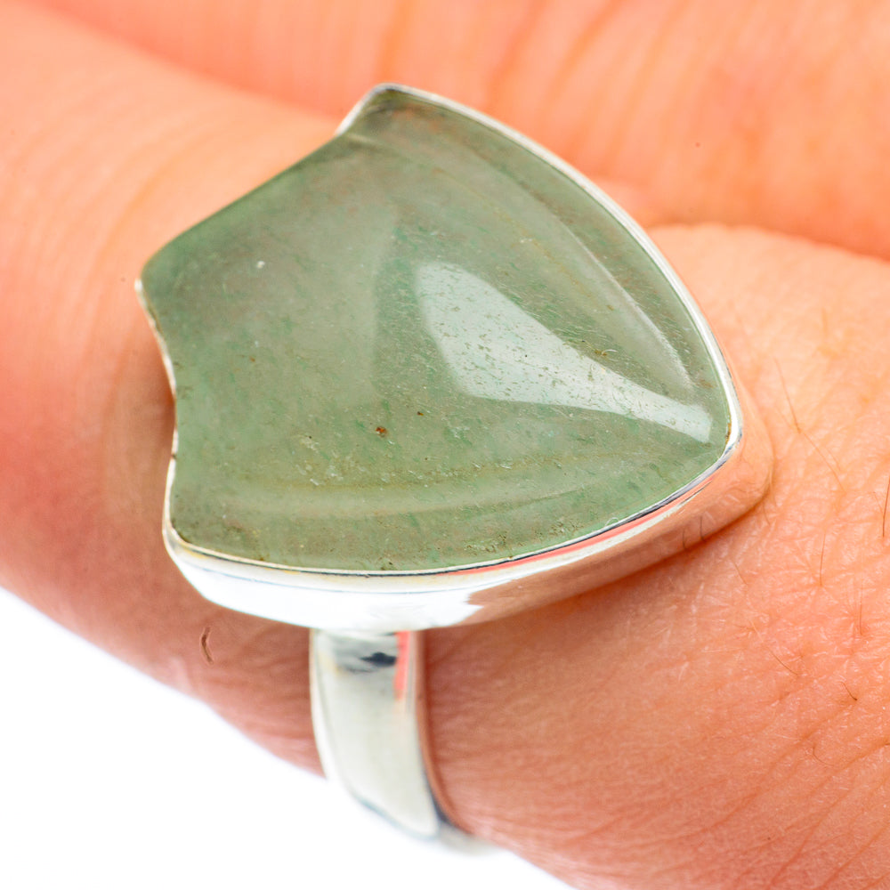 Prehnite Rings handcrafted by Anasilvercos - RING62874