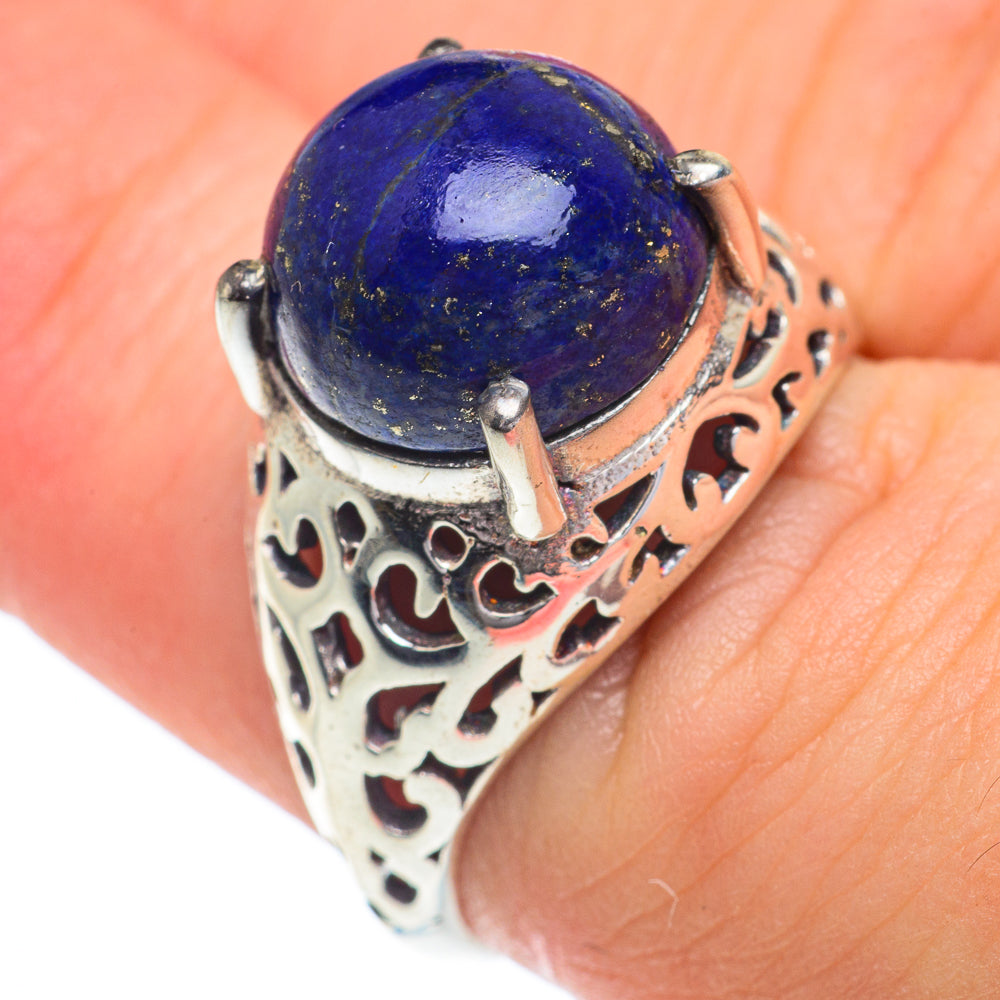 Lapis Lazuli Rings handcrafted by Anasilvercos - RING62887