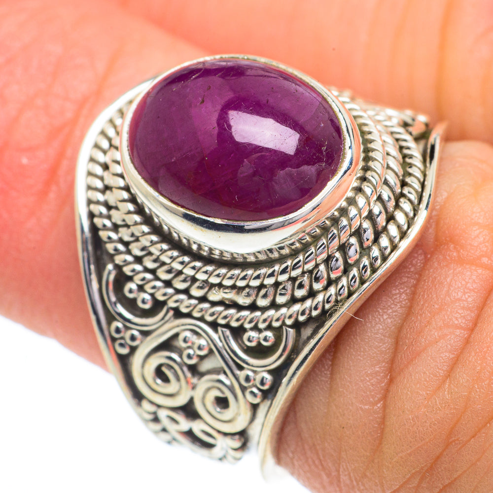 Ruby Rings handcrafted by Anasilvercos - RING62921
