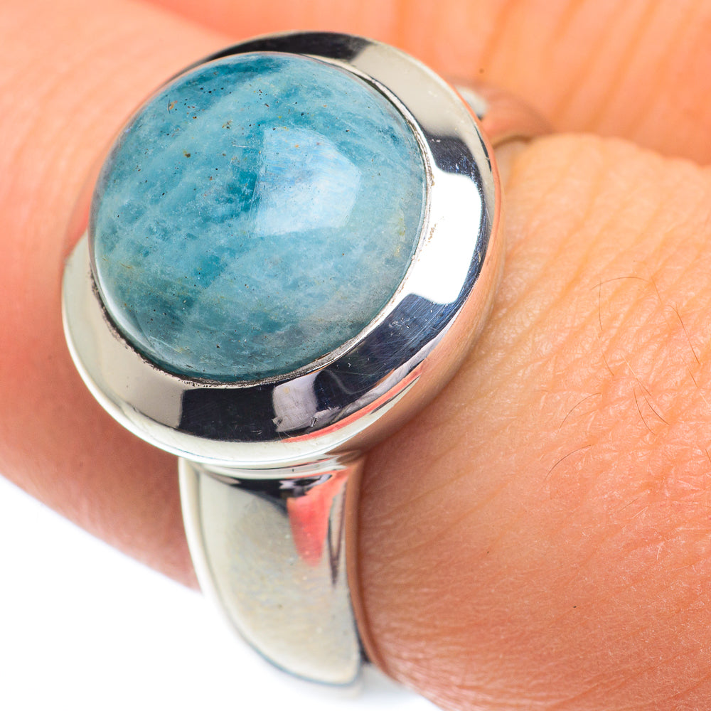 Aquamarine Rings handcrafted by Anasilvercos - RING62932