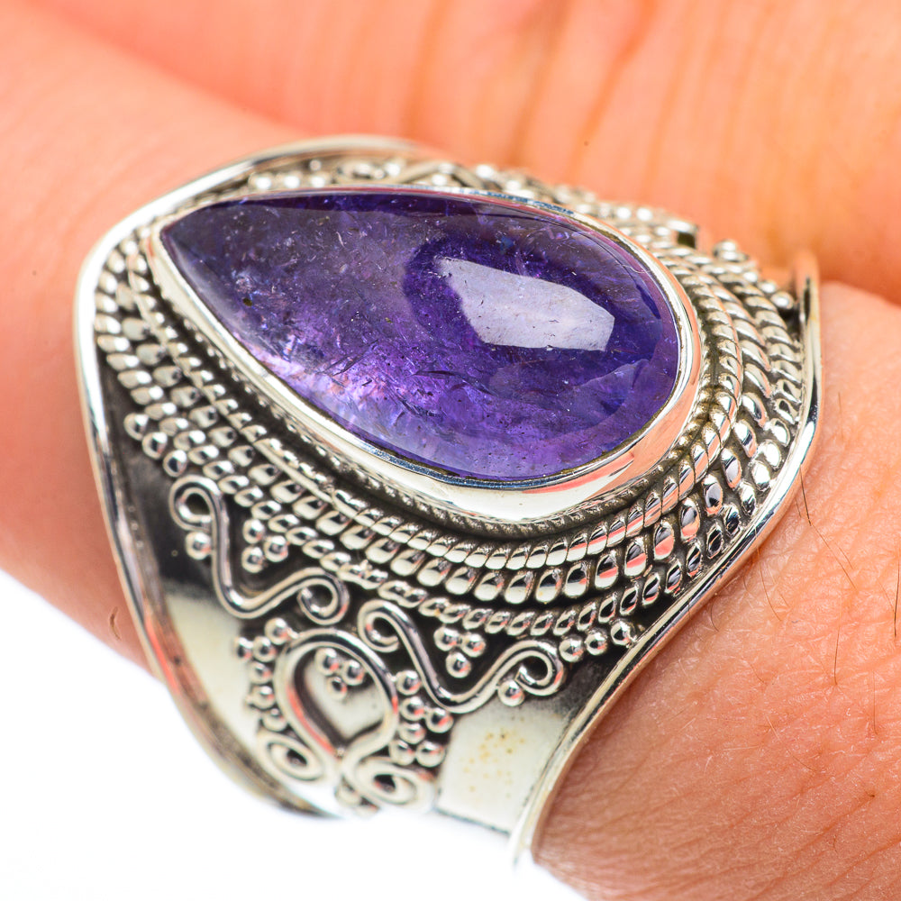 Tanzanite Rings handcrafted by Anasilvercos - RING62943