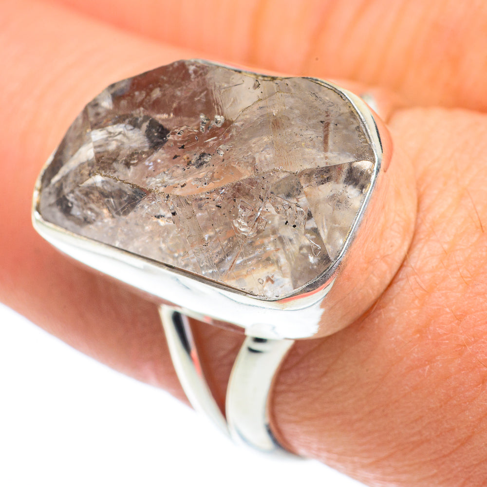 Herkimer Diamond Rings handcrafted by Anasilvercos - RING62963