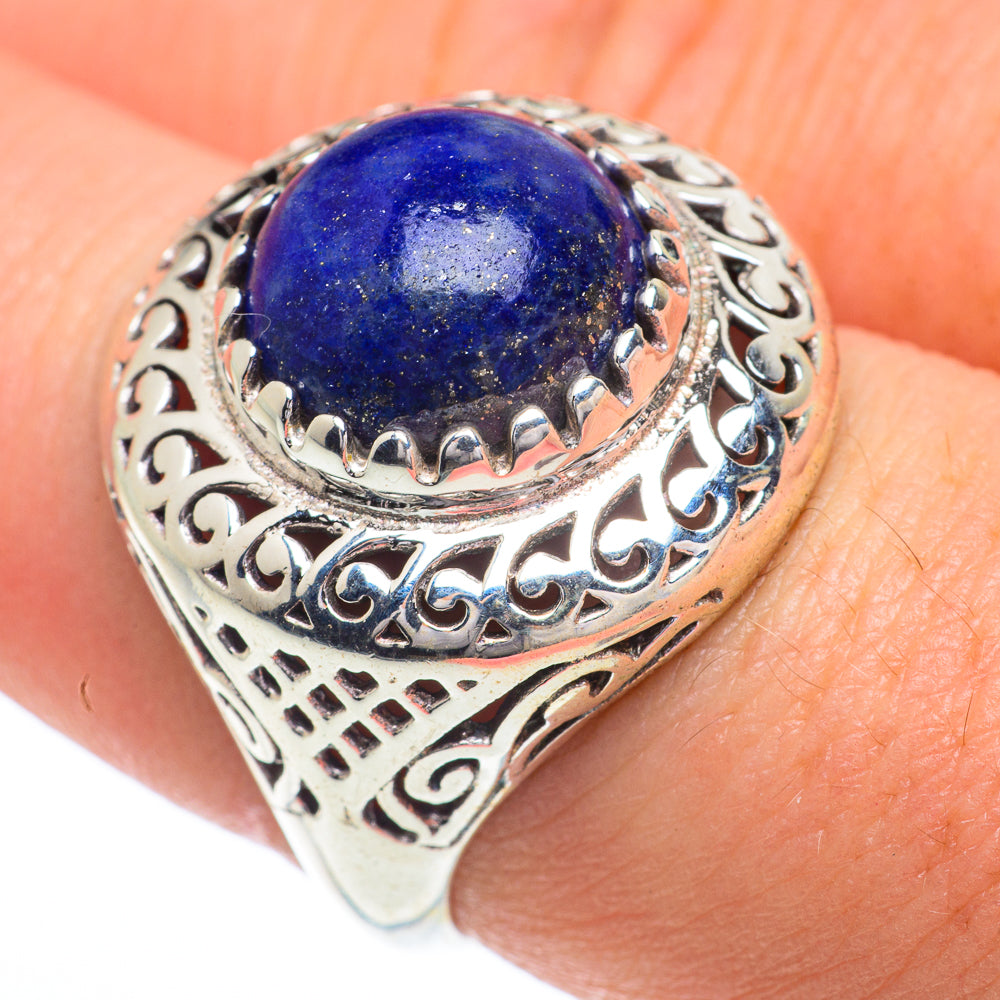 Lapis Lazuli Rings handcrafted by Anasilvercos - RING62995