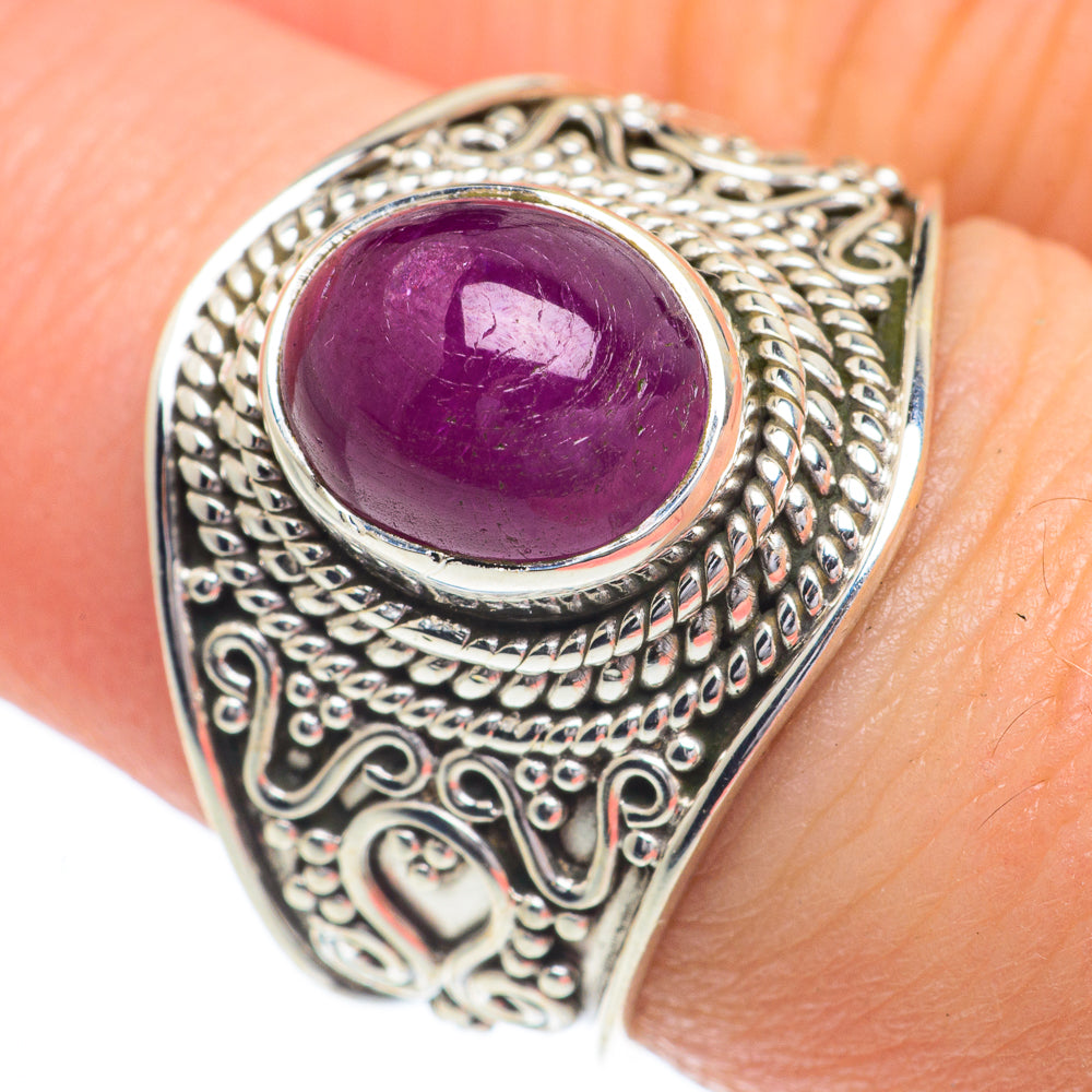 Ruby Rings handcrafted by Anasilvercos - RING63001