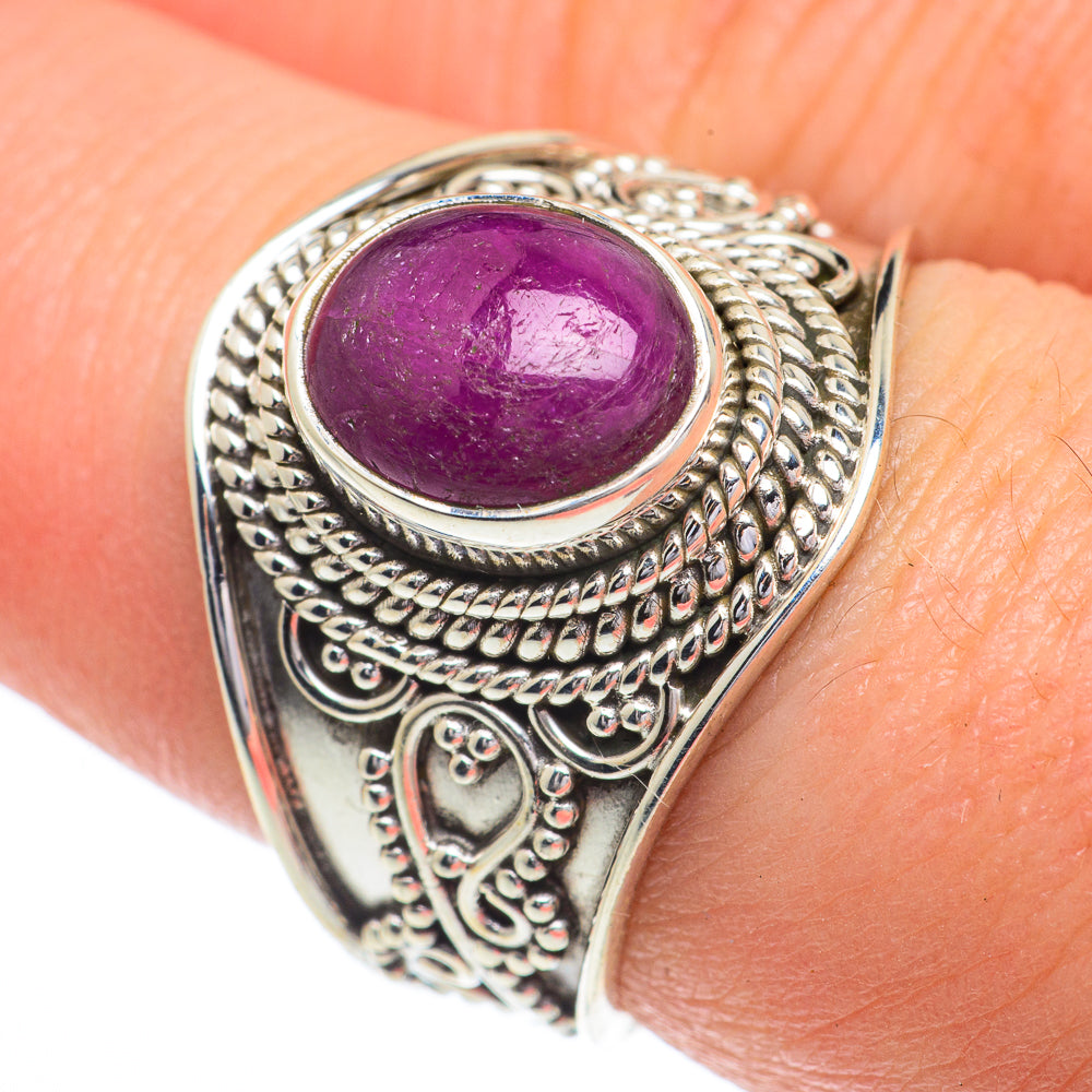 Ruby Rings handcrafted by Anasilvercos - RING63016