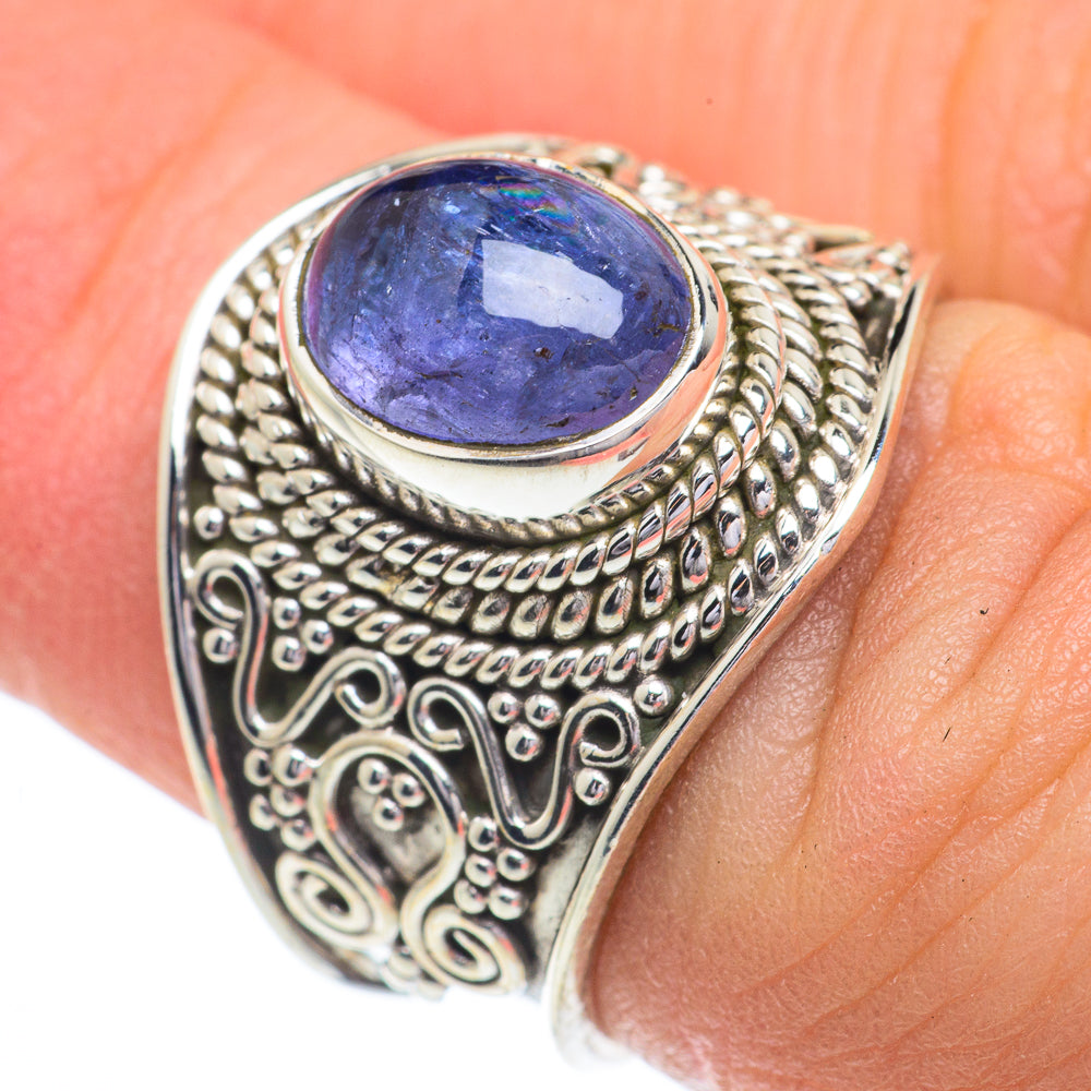 Tanzanite Rings handcrafted by Anasilvercos - RING63019