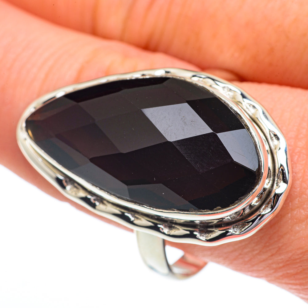 Smoky Quartz Rings handcrafted by Anasilvercos - RING63027