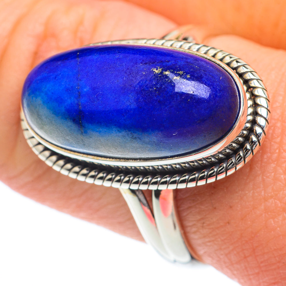 Sodalite Rings handcrafted by Anasilvercos - RING63113