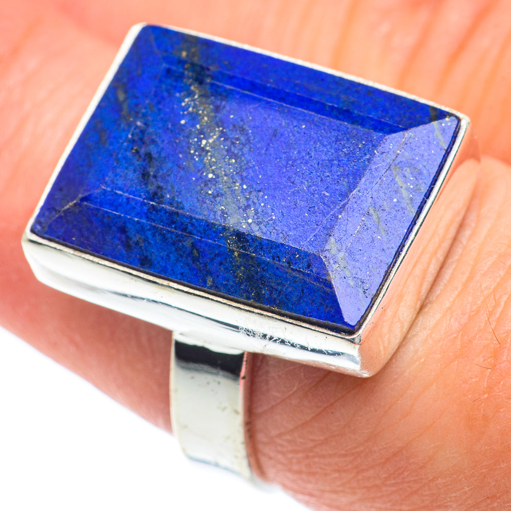 Lapis Lazuli Rings handcrafted by Anasilvercos - RING63145