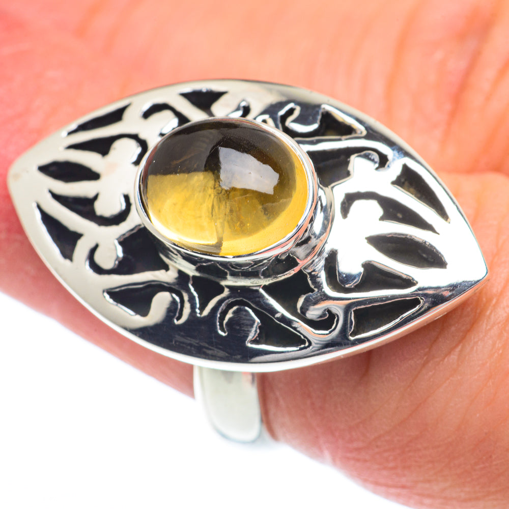 Citrine Rings handcrafted by Anasilvercos - RING63150