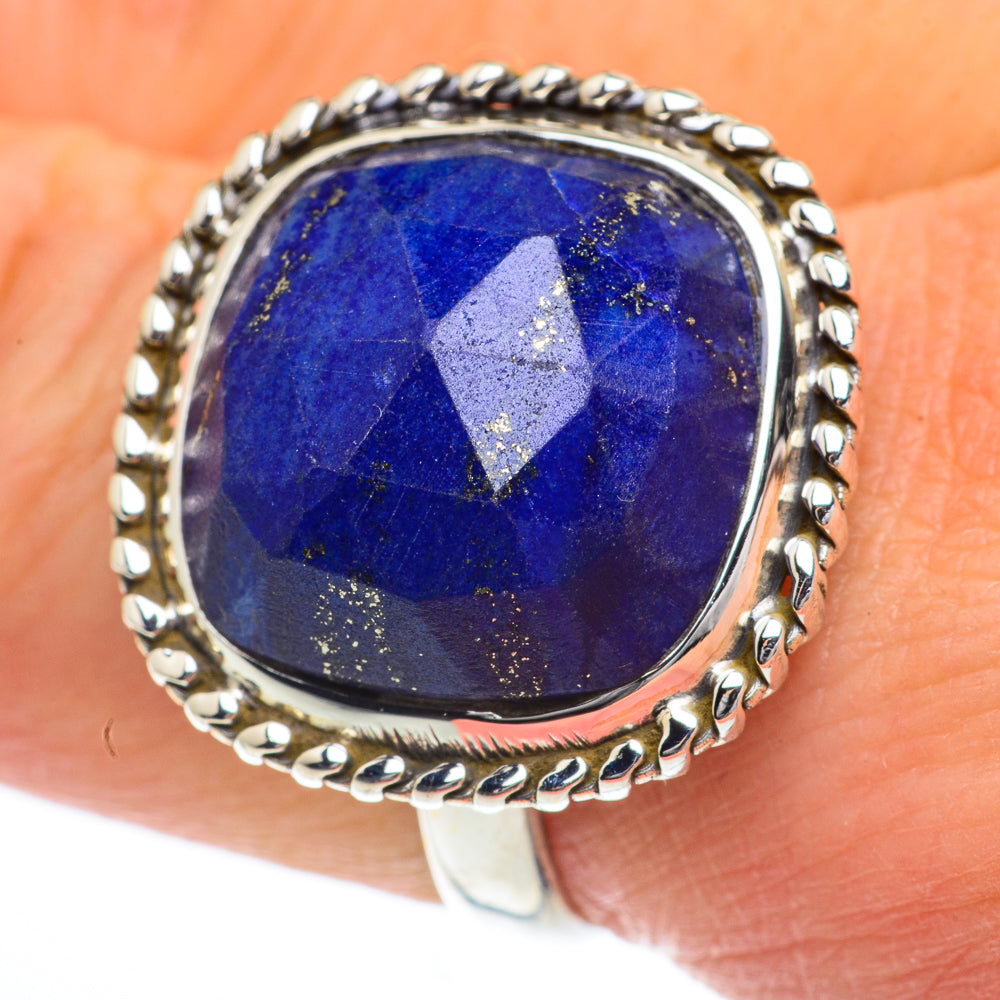 Lapis Lazuli Rings handcrafted by Anasilvercos - RING63168