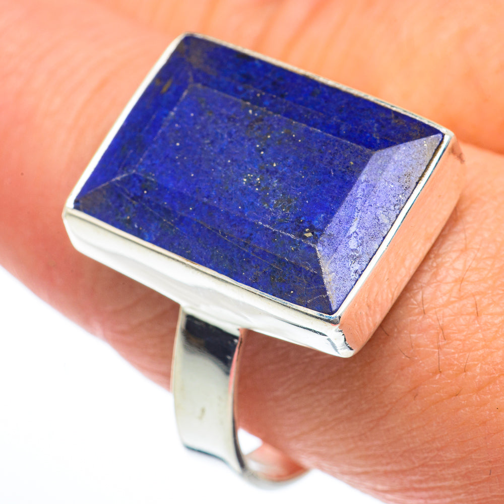 Lapis Lazuli Rings handcrafted by Anasilvercos - RING63171