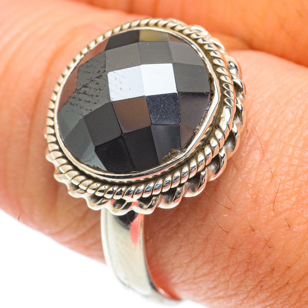 Hematite Rings handcrafted by Anasilvercos - RING63195