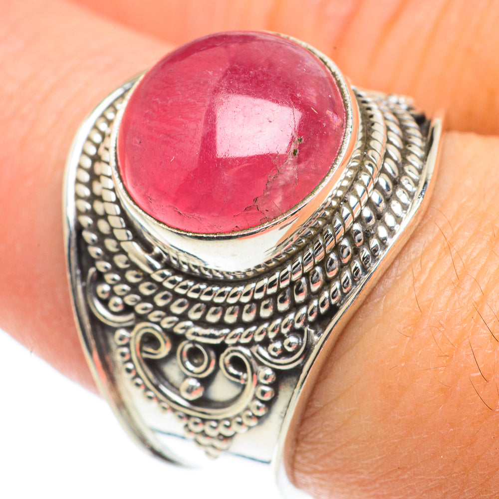 Rhodochrosite Rings handcrafted by Anasilvercos - RING63208