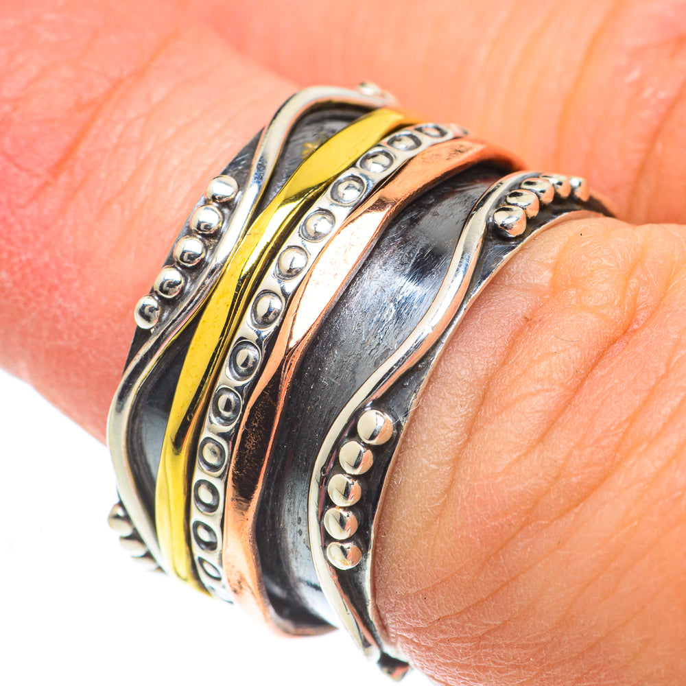 Meditation Spinner Rings handcrafted by Anasilvercos - RING63212