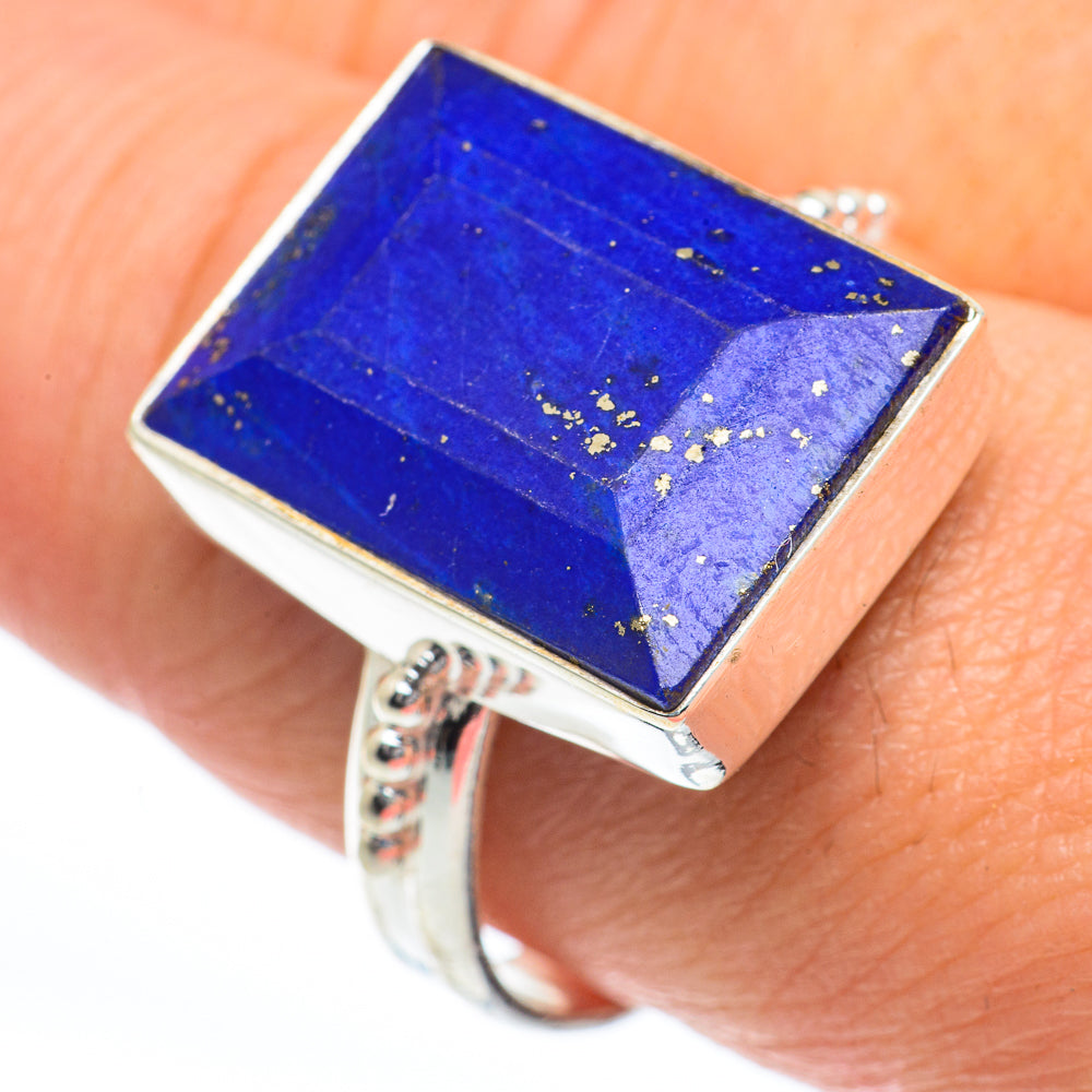 Lapis Lazuli Rings handcrafted by Anasilvercos - RING63221