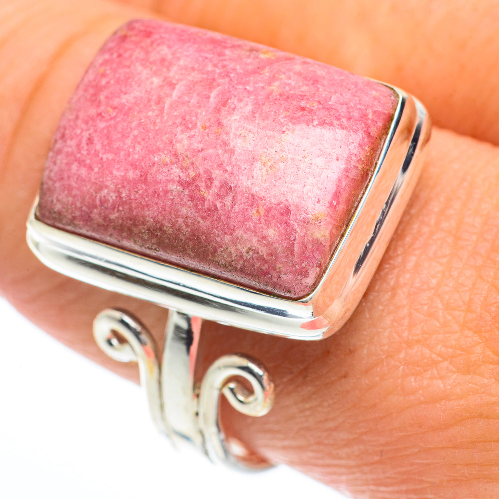 Rhodochrosite Rings handcrafted by Anasilvercos - RING63233