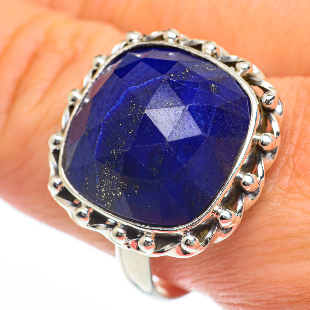 Lapis Lazuli Rings handcrafted by Anasilvercos - RING63262