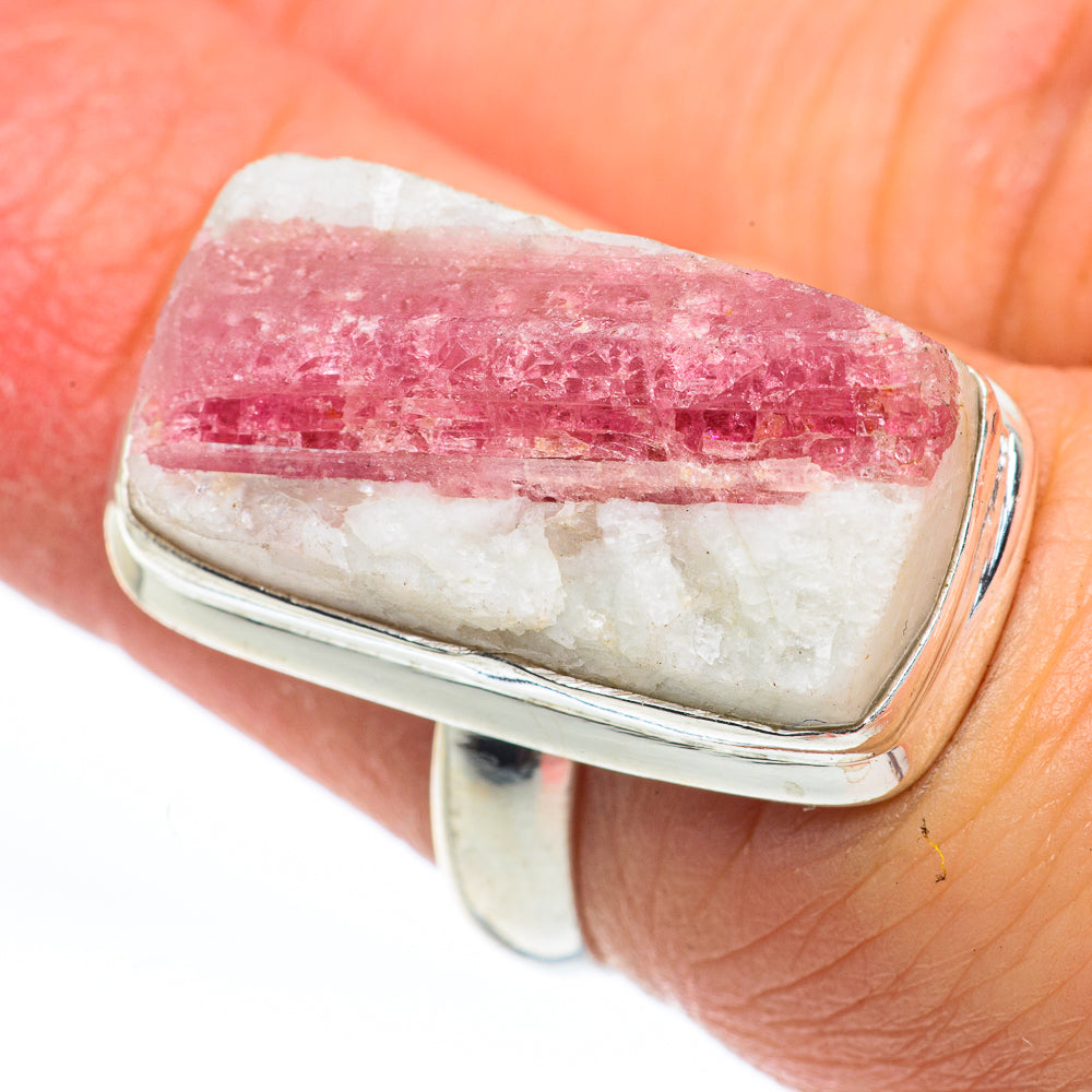 Rhodonite Rings handcrafted by Anasilvercos - RING63272