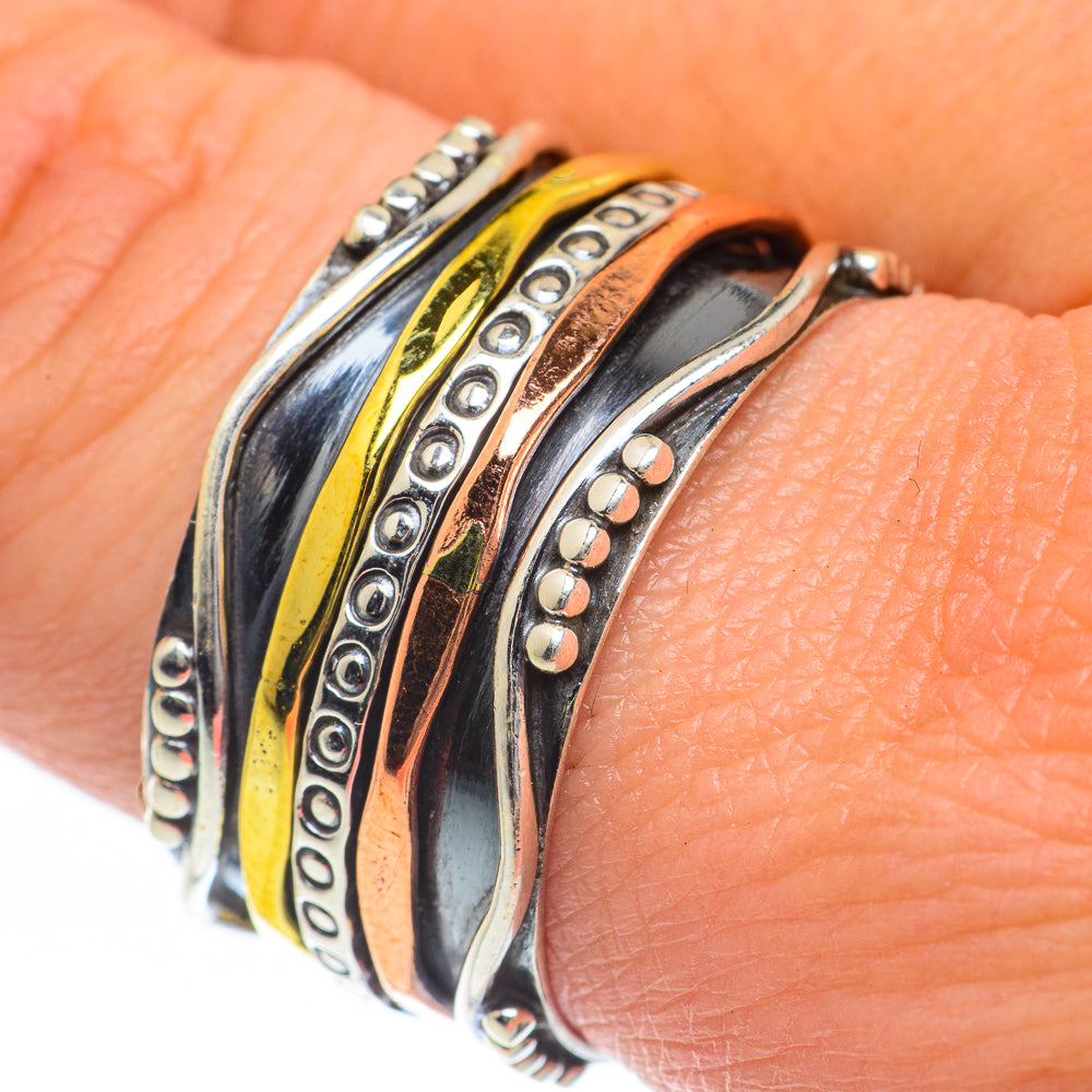 Meditation Spinner Rings handcrafted by Anasilvercos - RING63302