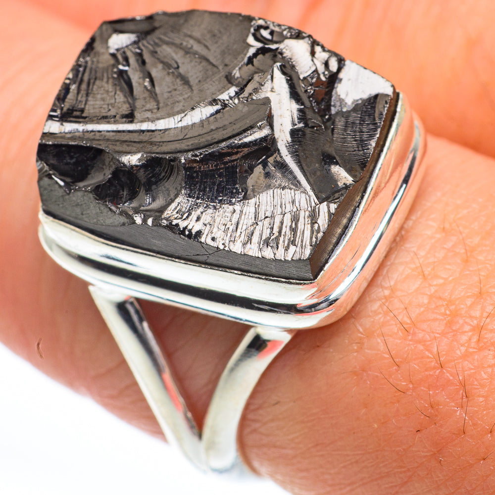 Shungite Rings handcrafted by Anasilvercos - RING63304