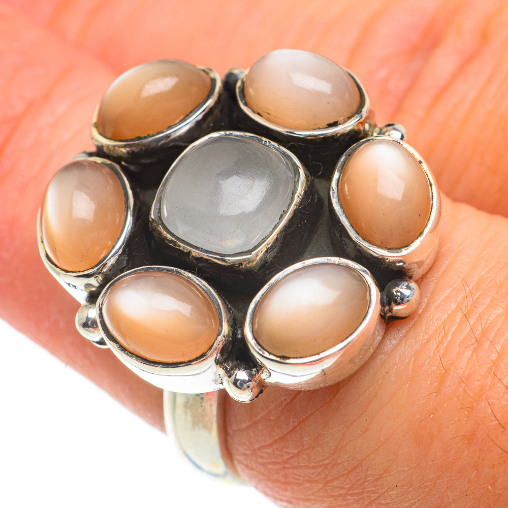Moonstone Rings handcrafted by Anasilvercos - RING63325