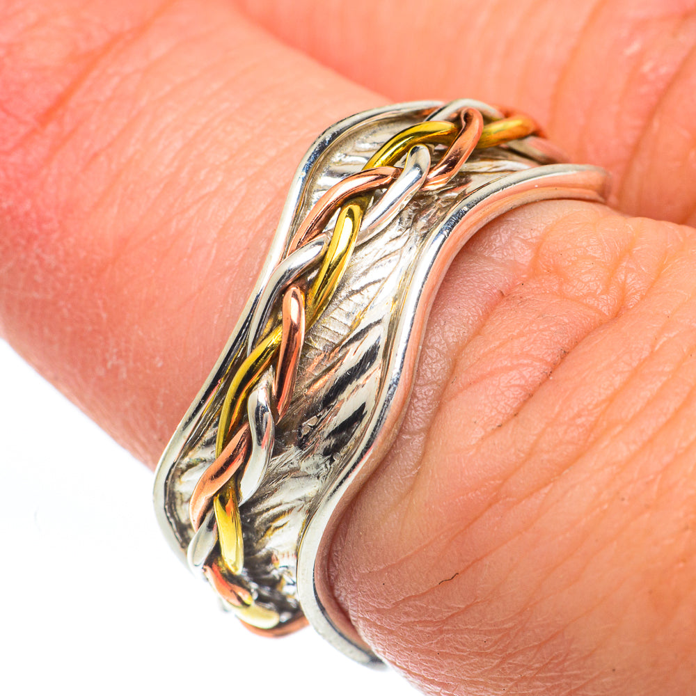 Meditation Spinner Rings handcrafted by Anasilvercos - RING63339