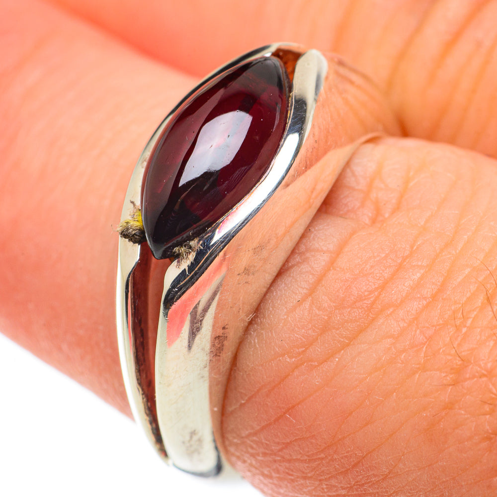 Garnet Rings handcrafted by Anasilvercos - RING63371