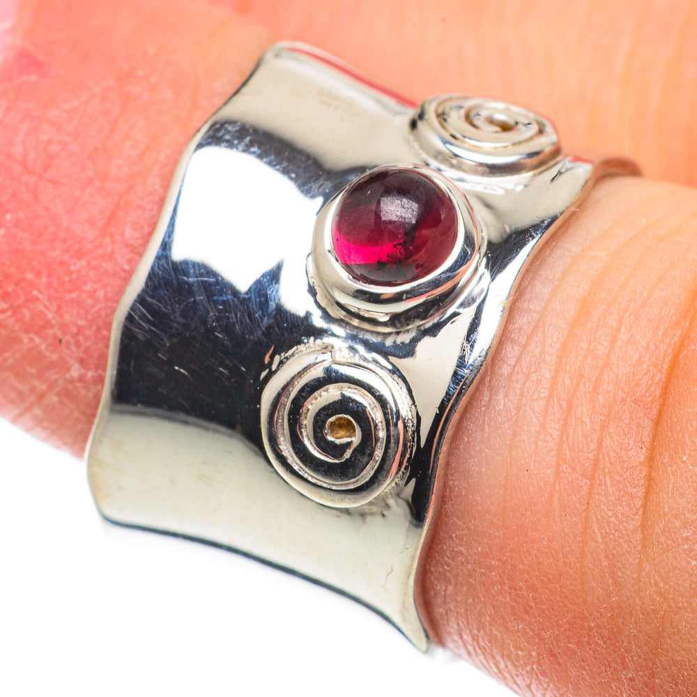 Garnet Rings handcrafted by Anasilvercos - RING63397