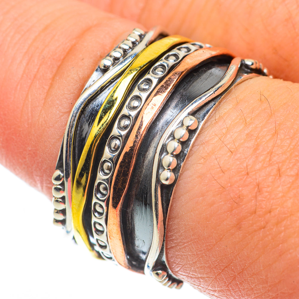 Meditation Spinner Rings handcrafted by Anasilvercos - RING63400