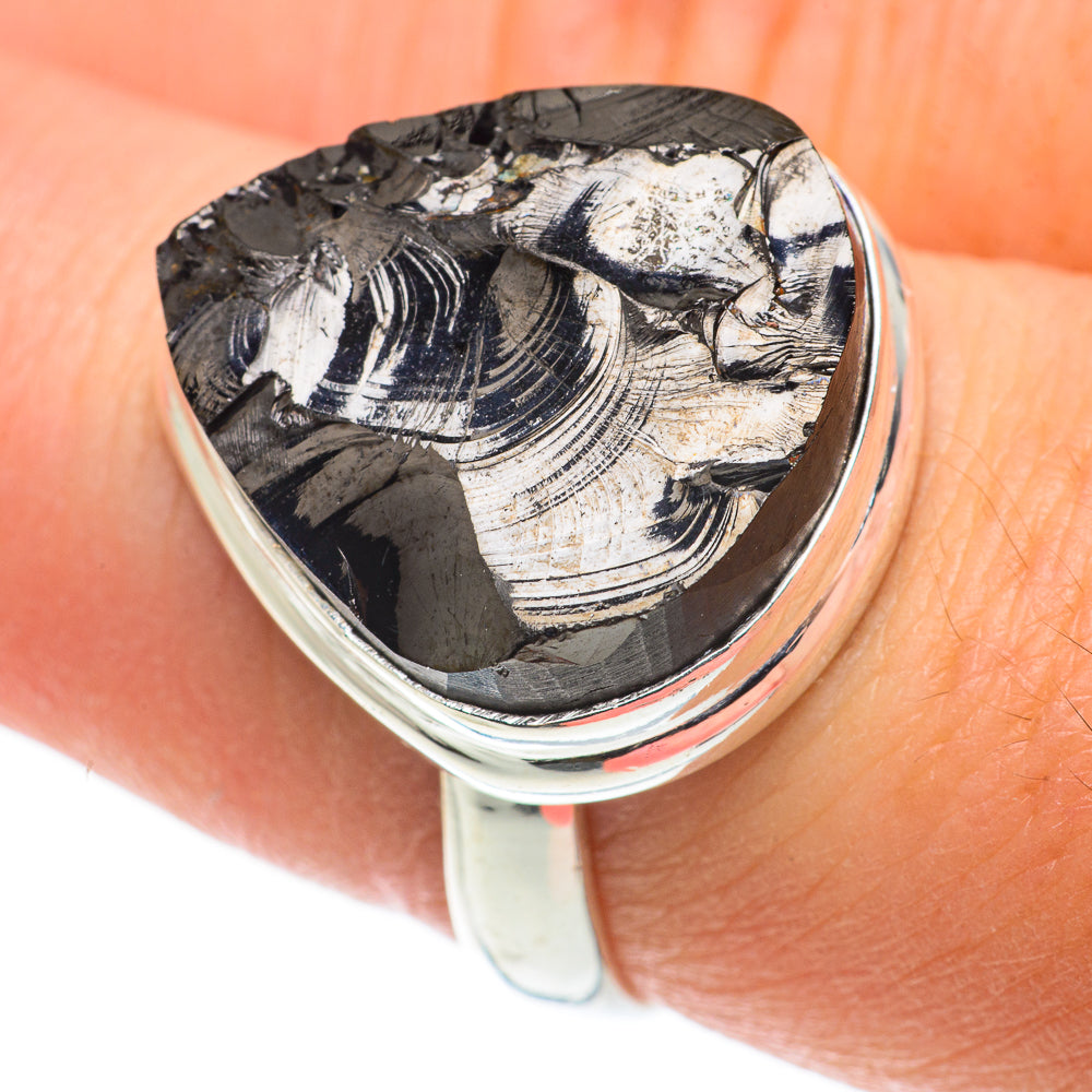 Shungite Rings handcrafted by Anasilvercos - RING63402