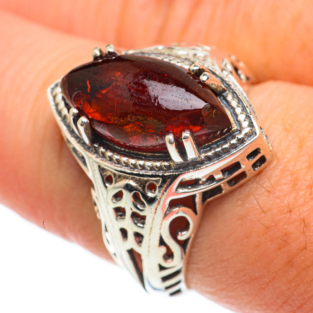 Baltic Amber Rings handcrafted by Anasilvercos - RING63415