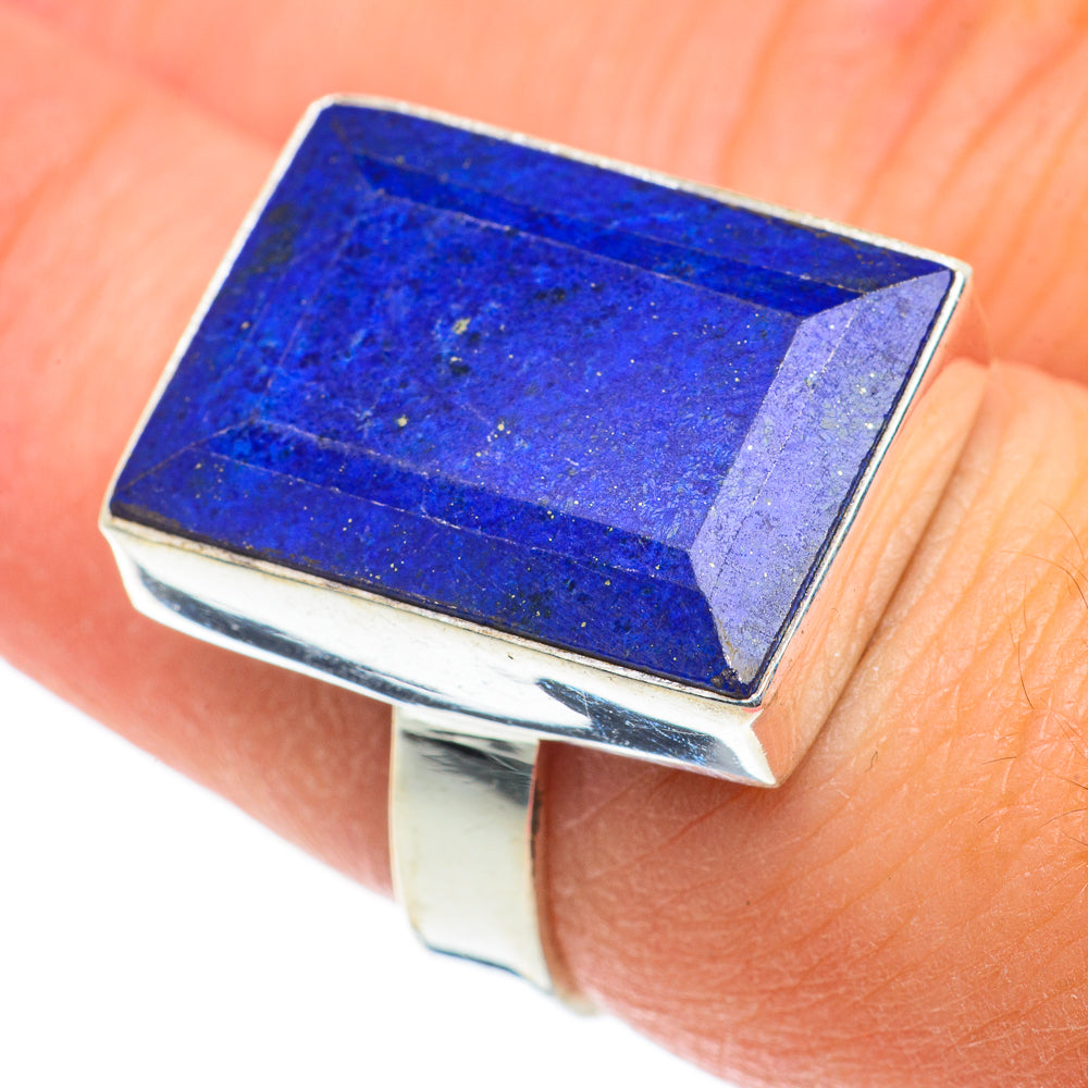 Lapis Lazuli Rings handcrafted by Anasilvercos - RING63427