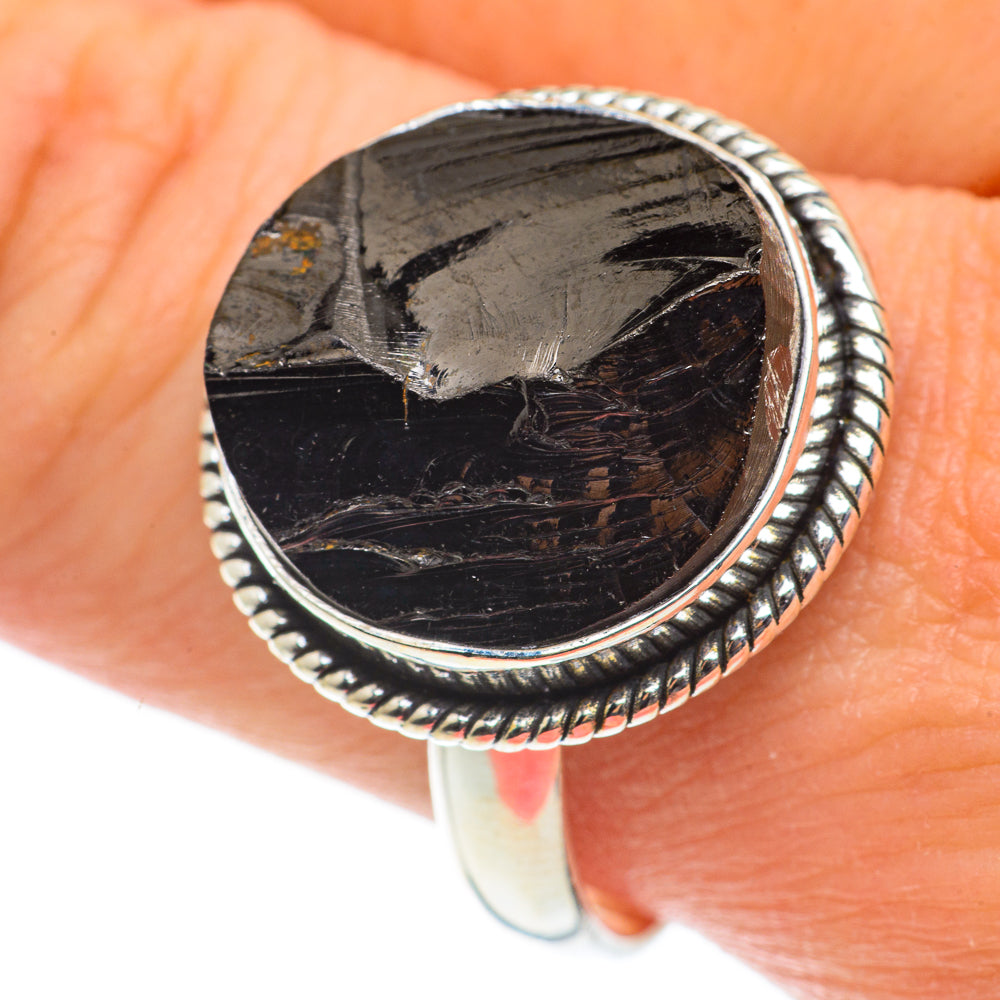 Shungite Rings handcrafted by Anasilvercos - RING63441