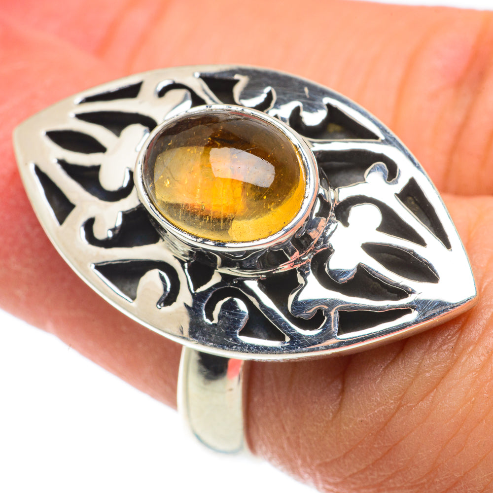 Citrine Rings handcrafted by Anasilvercos - RING63488