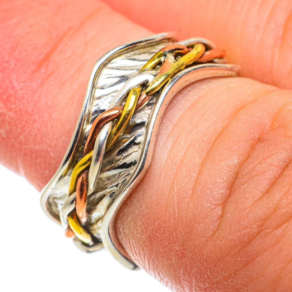 Meditation Spinner Rings handcrafted by Anasilvercos - RING63491