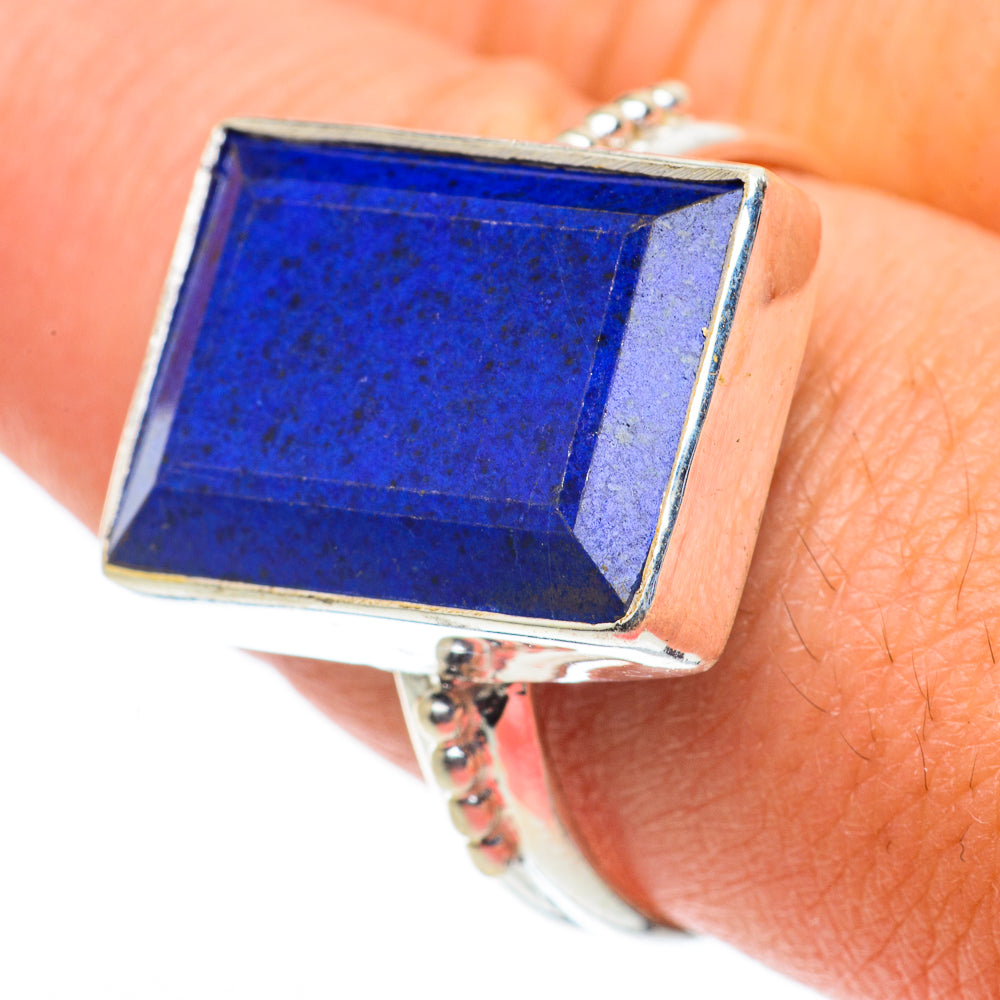 Lapis Lazuli Rings handcrafted by Anasilvercos - RING63515
