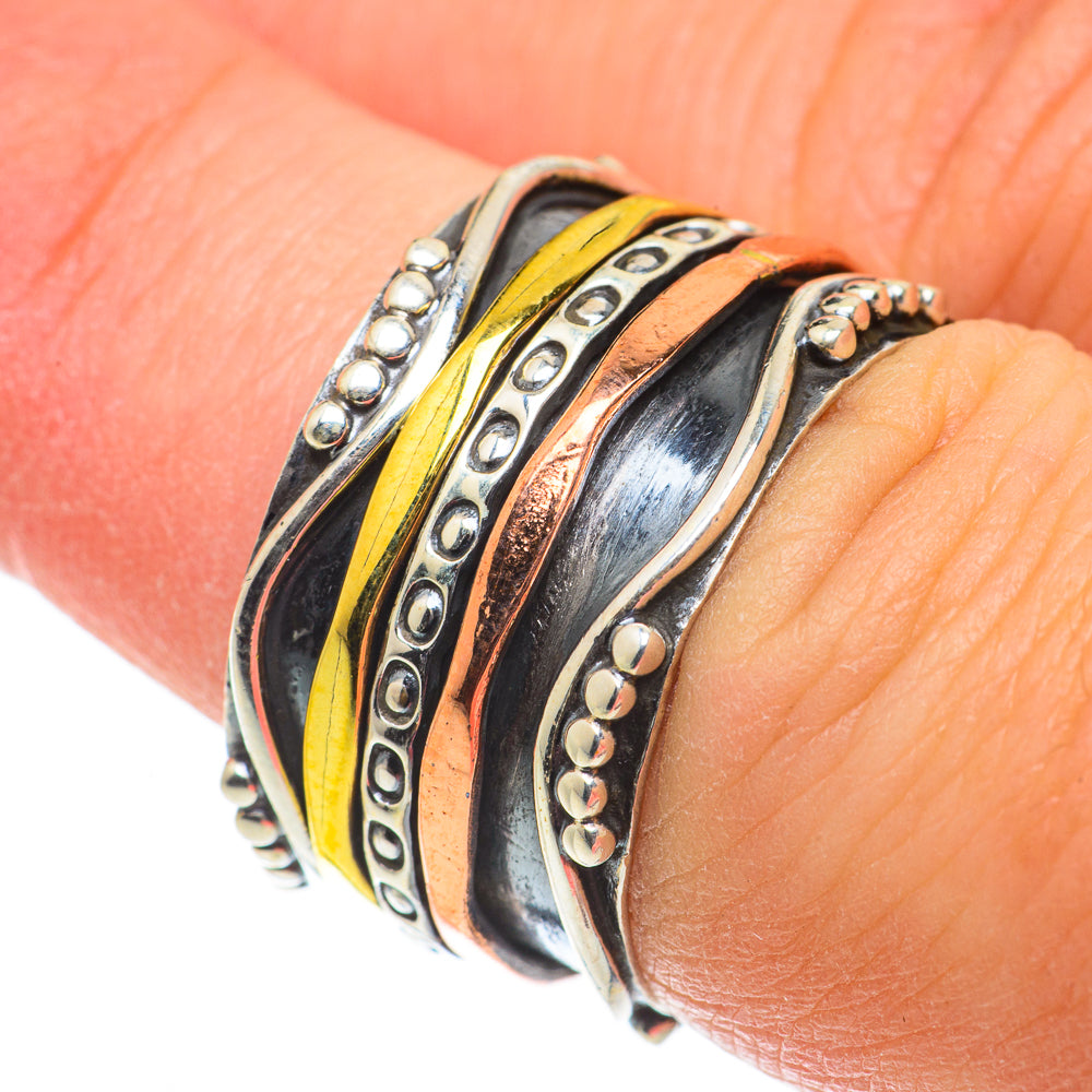 Meditation Spinner Rings handcrafted by Anasilvercos - RING63529