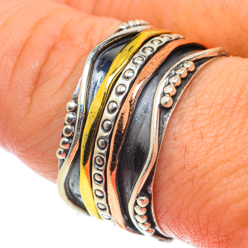 Meditation Spinner Rings handcrafted by Anasilvercos - RING63549