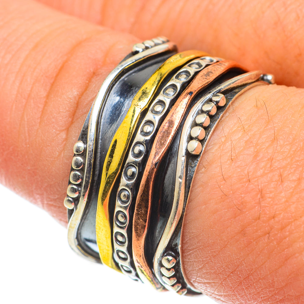 Meditation Spinner Rings handcrafted by Anasilvercos - RING63557
